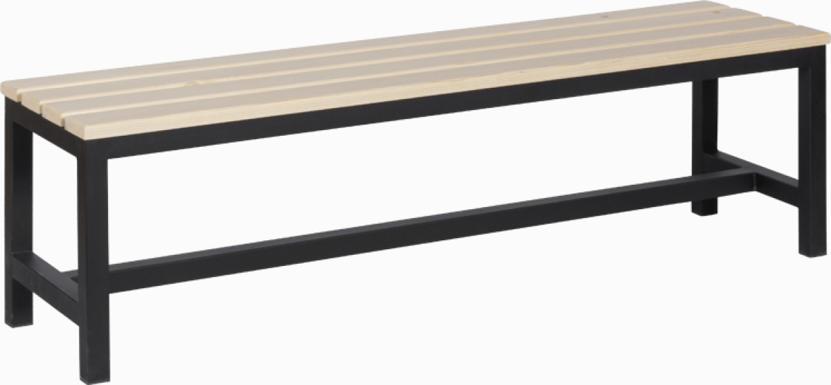 Пейка за съблекалня Carmen 150-1 - 150x40.5x42.5 см - чернана ниска цена с бърза доставка - BestPC.BG