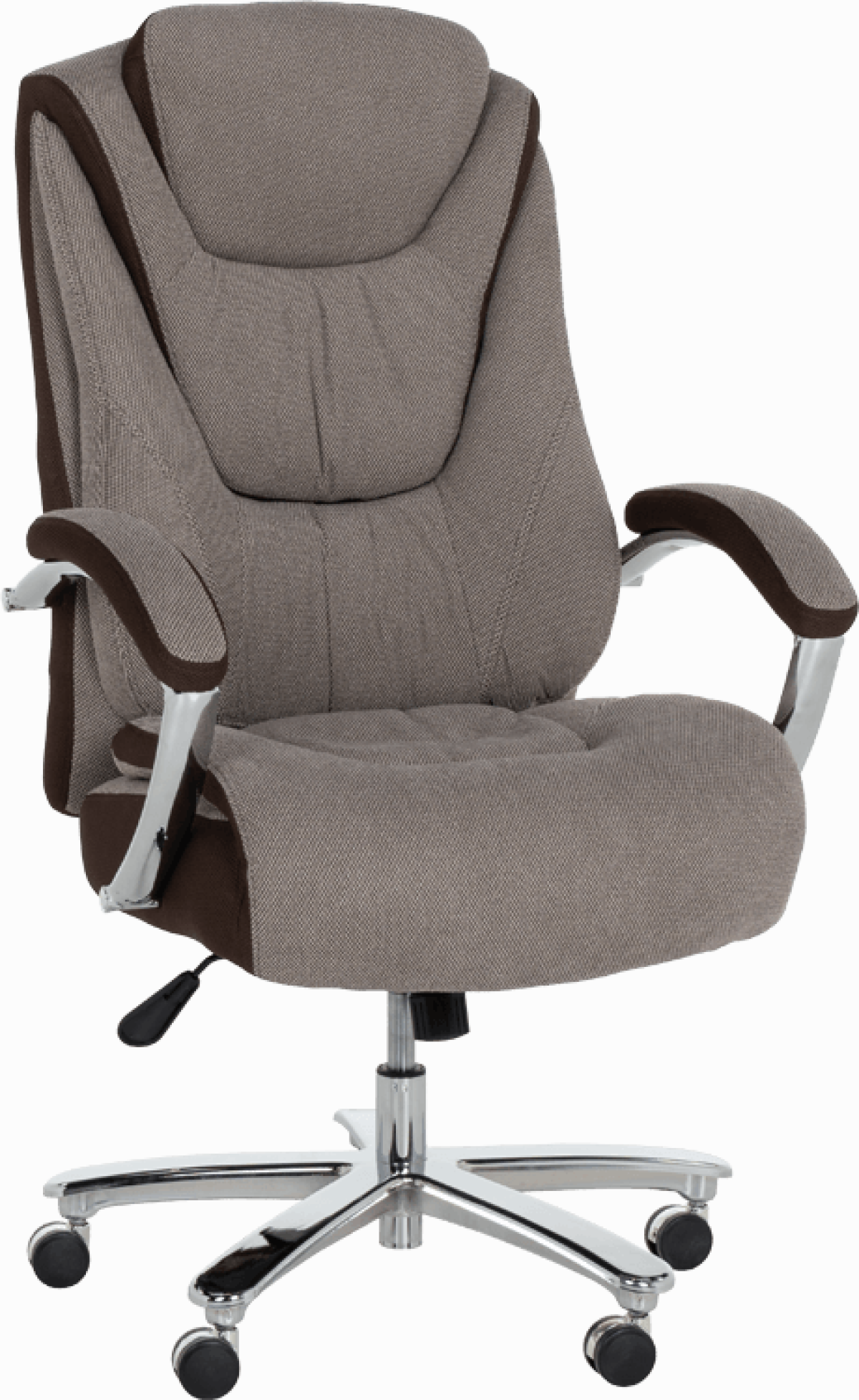 Президентски офис стол Carmen 6201 - кафявна ниска цена с бърза доставка - BestPC.BG