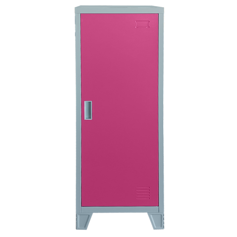 Метален шкаф Carmen CR-1605-1 JZ - сив / розовна ниска цена с бърза доставка - BestPC.BG
