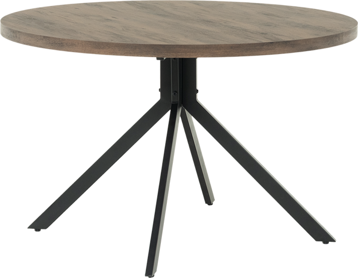 Трапезна маса LUDVIKA - орех / чернона ниска цена с бърза доставка - BestPC.BG