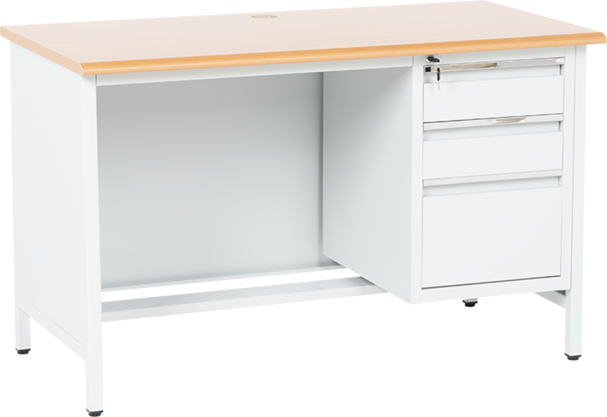 Метално бюро Carmen CR-1314 K - сиво / букна ниска цена с бърза доставка - BestPC.BG