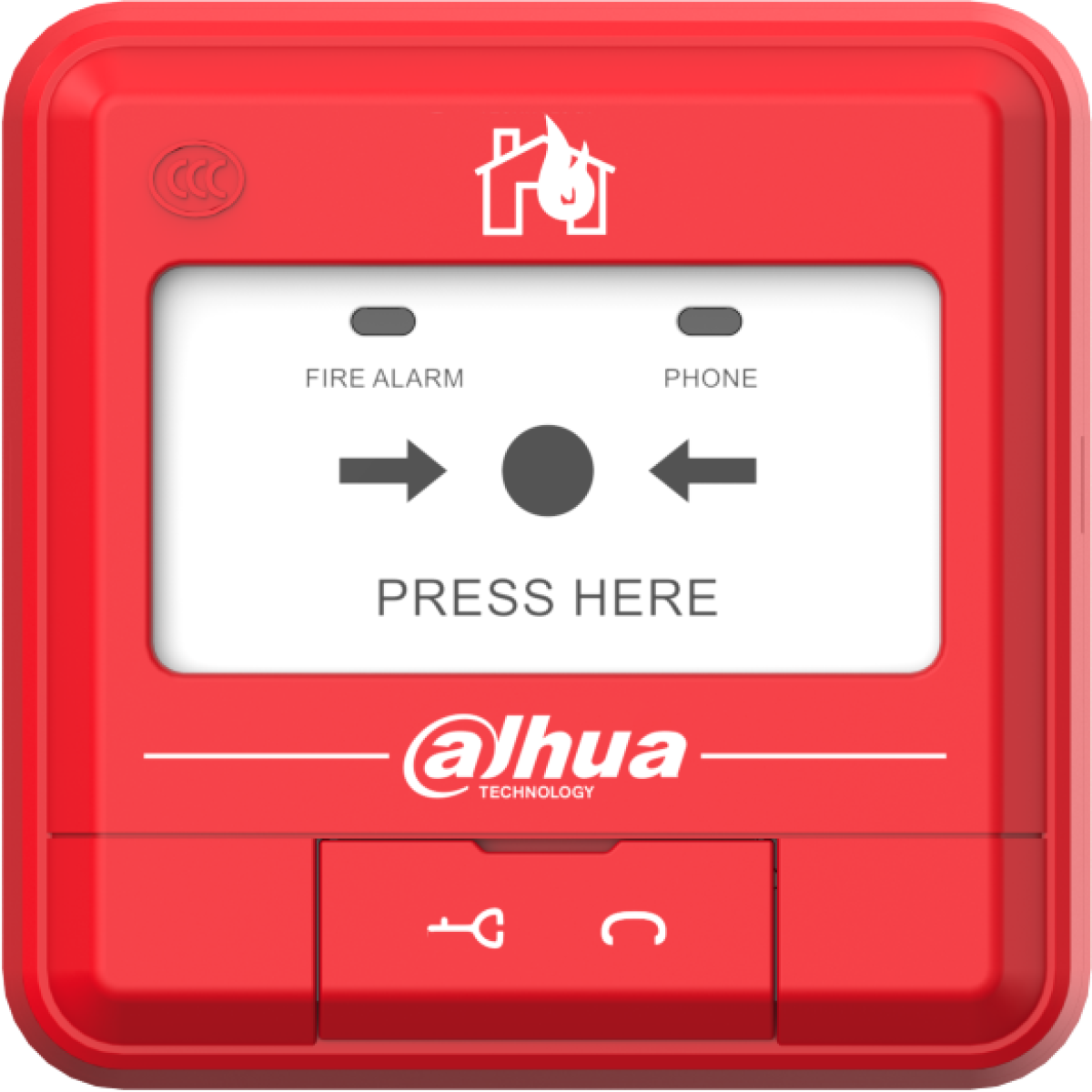 Ръчен пожароизвестител Dahua HY-C121на ниска цена с бърза доставка - BestPC.BG