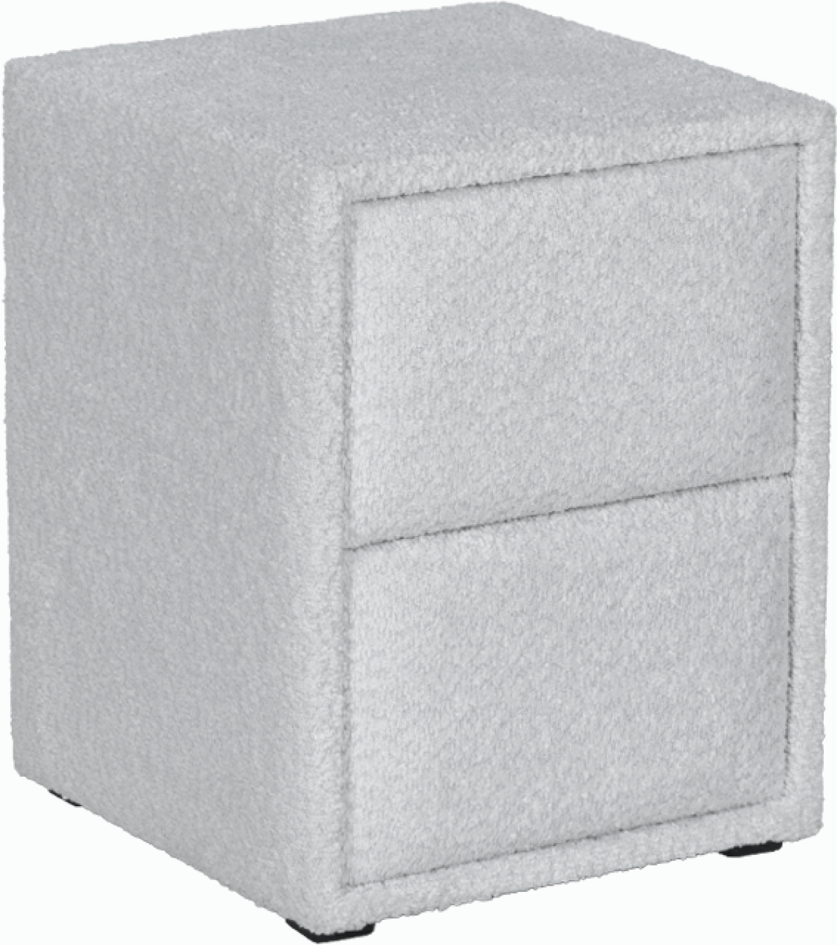 Нощно шкафче за спалня COMO - сребърен ANна ниска цена с бърза доставка - BestPC.BG