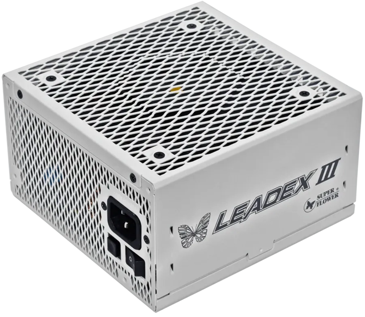 Захранване Super Flower Leadex III Gold 1000W ATX 3.1 80 Plus Gold, Fully Modular, Flat White Cables, 140mm Fan, Бялна ниска цена с бърза доставка - BestPC.BG