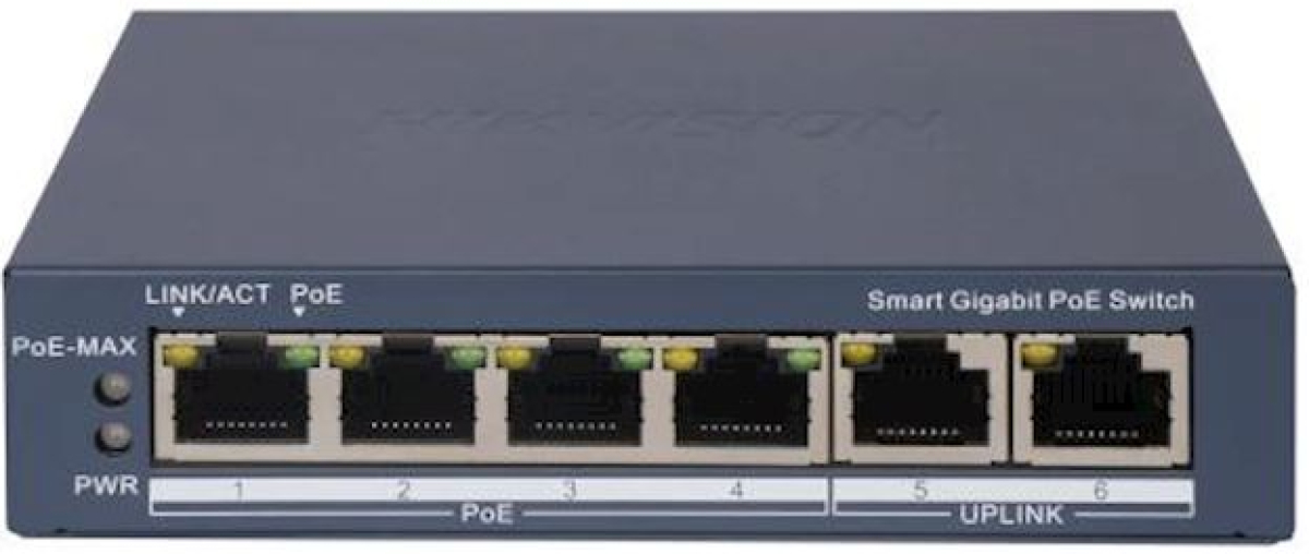 Комутатор/Суич HIKVISION DS-3E1506P-EIна ниска цена с бърза доставка - BestPC.BG