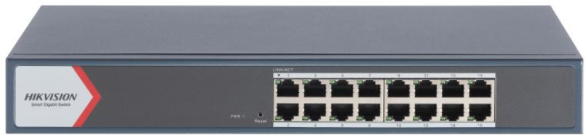 Комутатор/Суич HIKVISION DS-3E1516-EI V3на ниска цена с бърза доставка - BestPC.BG