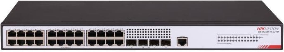 Комутатор/Суич HIKVISION DS-3E2528-HI-24T4Fна ниска цена с бърза доставка - BestPC.BG