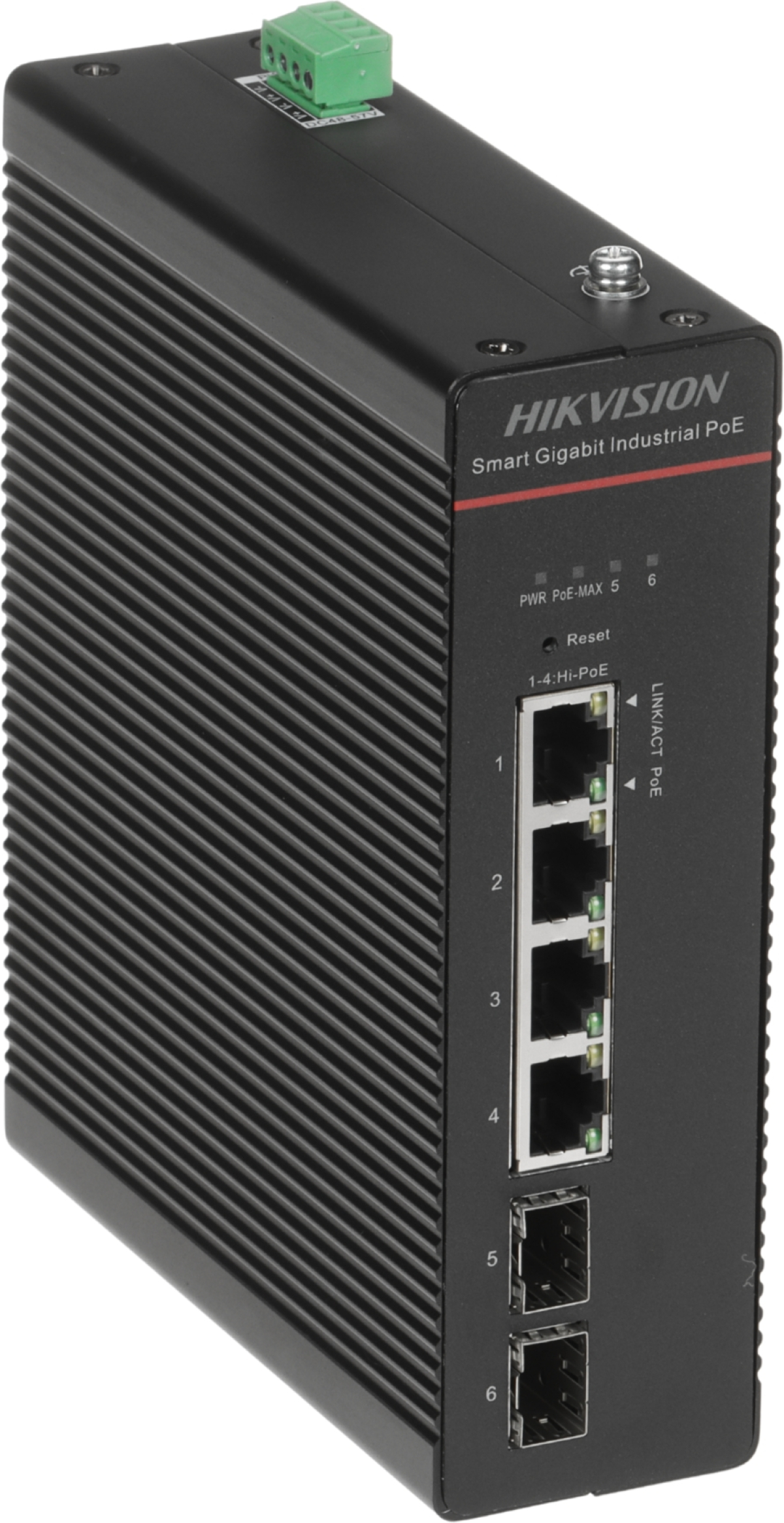 Комутатор/Суич HIKVISION DS-3T1506HP-SI-4P2F/No Power unitна ниска цена с бърза доставка - BestPC.BG