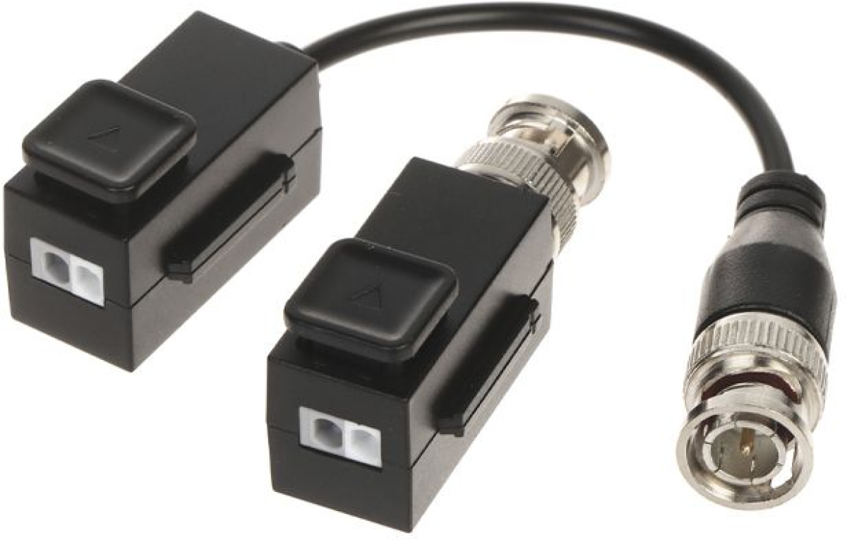 Аксесоар за камера HIKVISION DS-1H18-A е 1-канален пасивен трансивър за пренос на видео сигнал по UTP кабелна ниска цена с бърза доставка - BestPC.BG