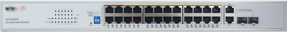 Комутатор/Суич Wi-Tek WI-PCES226GFна ниска цена с бърза доставка - BestPC.BG