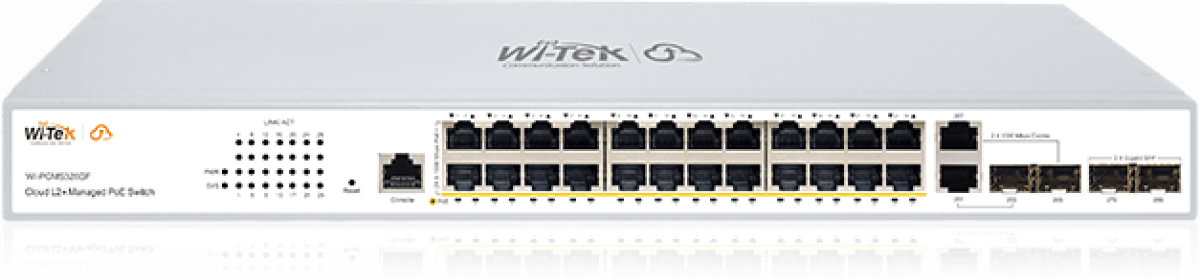 Комутатор/Суич Wi-Tek WI-PCMS328GF V2на ниска цена с бърза доставка - BestPC.BG