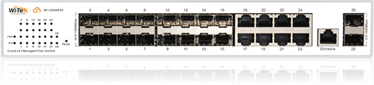 Комутатор/Суич Wi-Tek WI-CGS5026 V2на ниска цена с бърза доставка - BestPC.BG