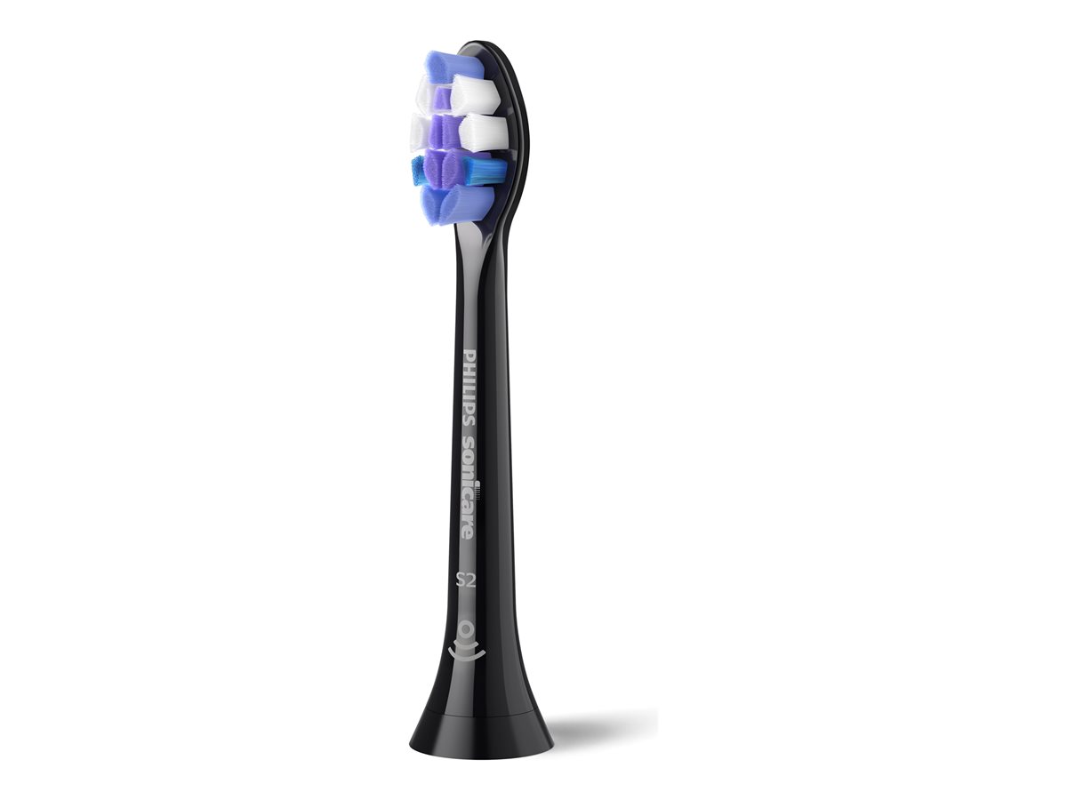 Четка за зъби Philips Sonicare S2 Sensitive HX6058, резервна глава, 8 броя, черенна ниска цена с бърза доставка - BestPC.BG