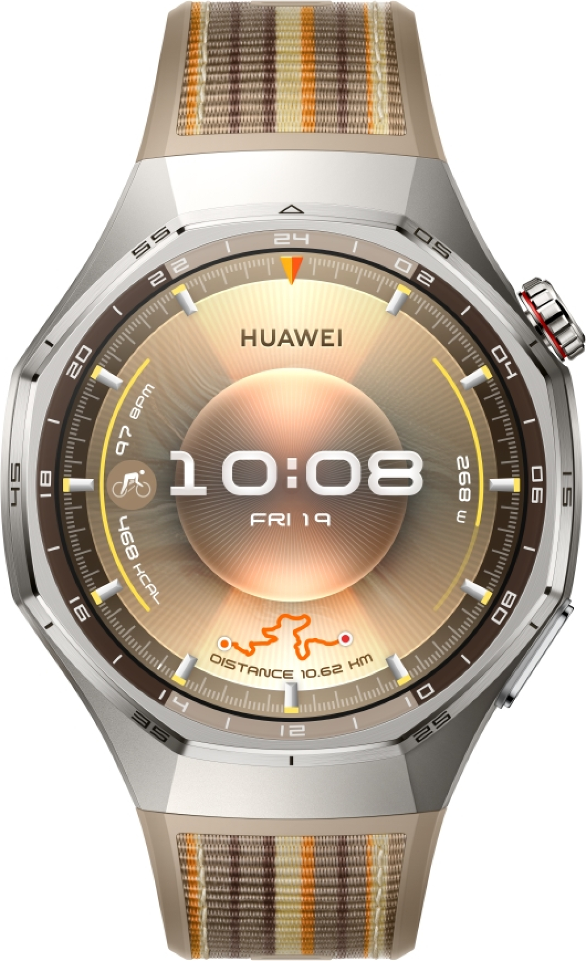 Смарт часовник Huawei Watch GT6 Pro, Atum-B29W, 1.47" AMOLED, Bluetooth 6.0, Водоустойчив, Кафявна ниска цена с бърза доставка - BestPC.BG