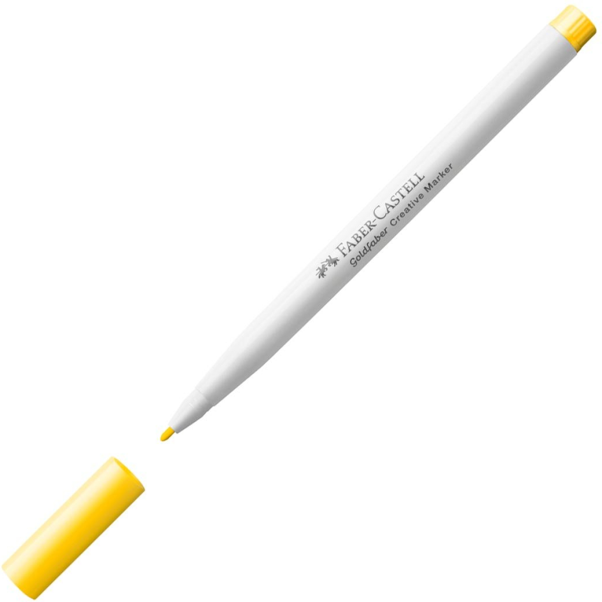 Faber-Castell Маркер Creative, объл, 1.5 mm, № 507, жълтна ниска цена с бърза доставка - BestPC.BG