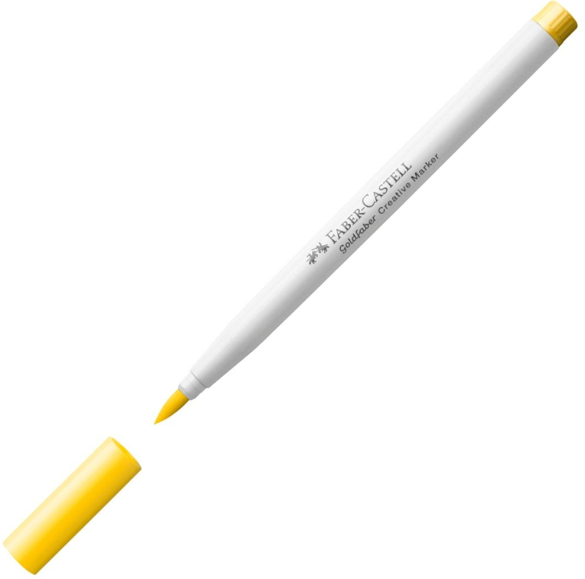Faber-Castell Маркер-четка Creative, № 507, жълтна ниска цена с бърза доставка - BestPC.BG