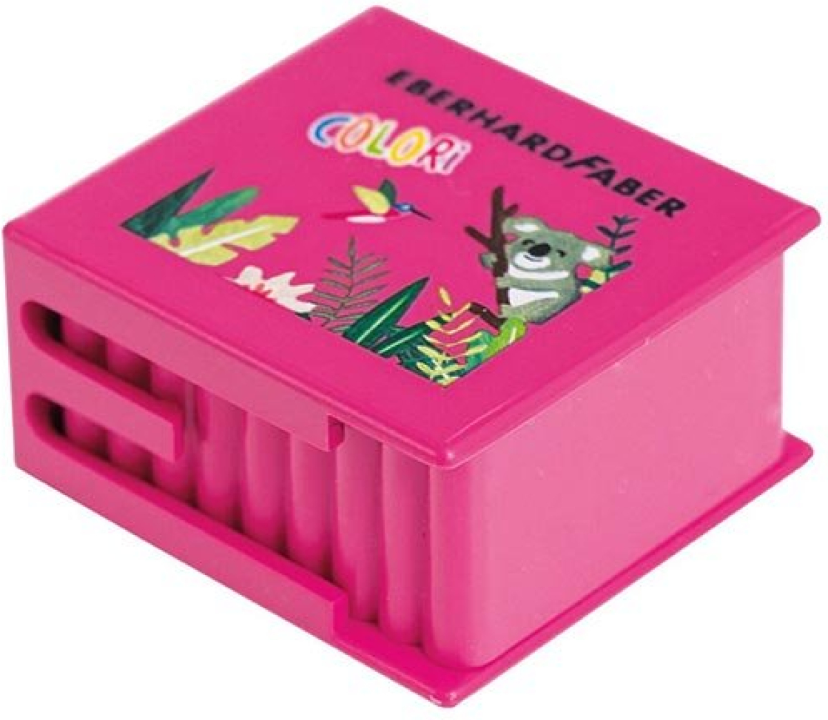 Eberhard Faber Острилка Colori, двойна, розована ниска цена с бърза доставка - BestPC.BG