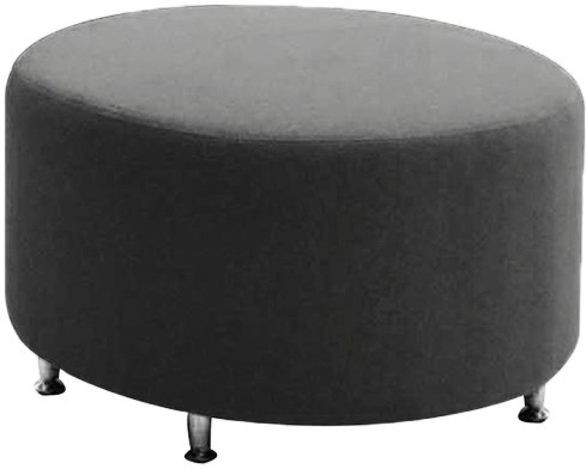 Табуретка RFG Zara, кръгла, дамаска, 700 х 700 х 400 mm, сивана ниска цена с бърза доставка - BestPC.BG