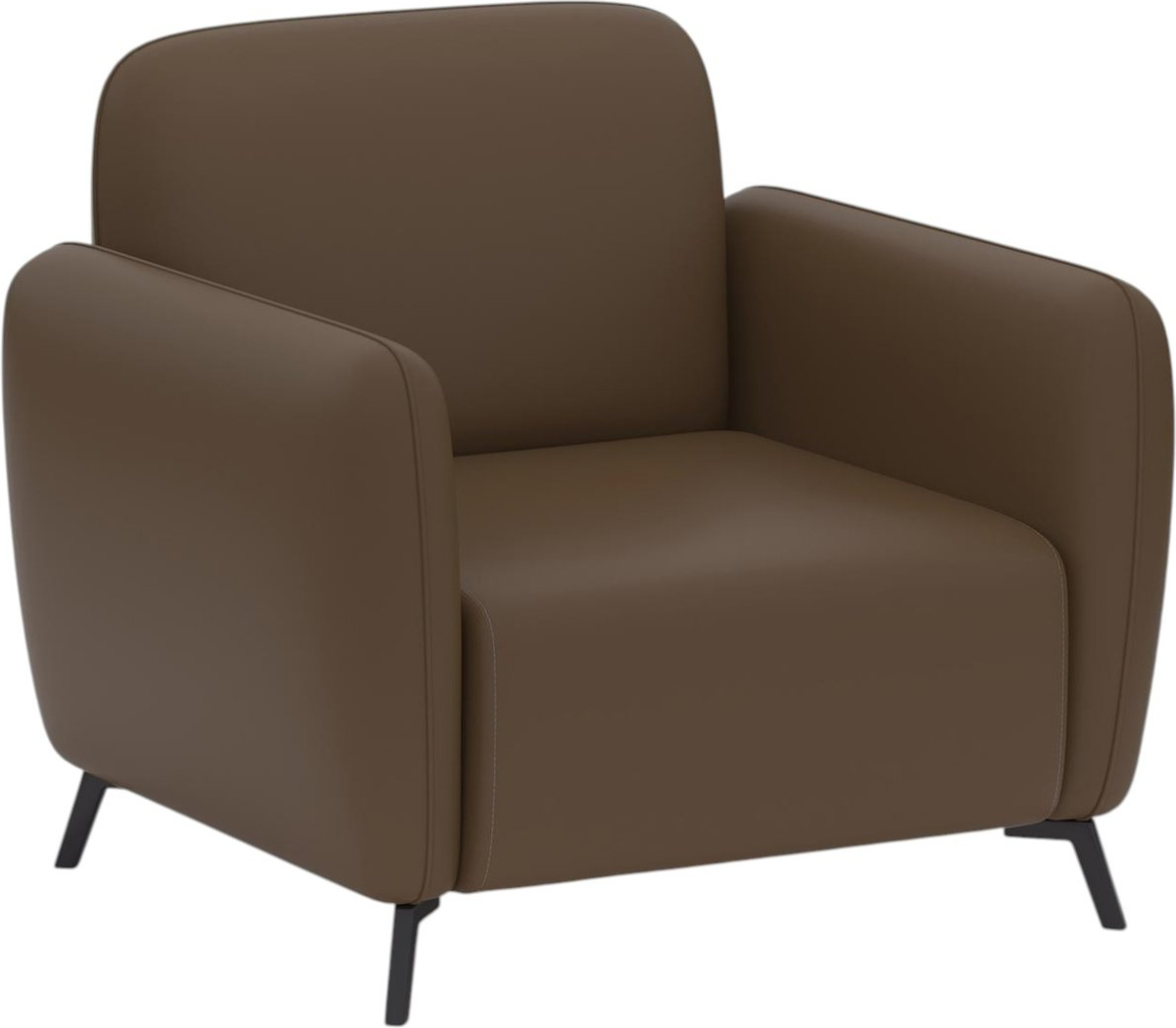 Фотьойл RFG Lisa, екокожа, 830 х 750 х 780 mm, кафявна ниска цена с бърза доставка - BestPC.BG