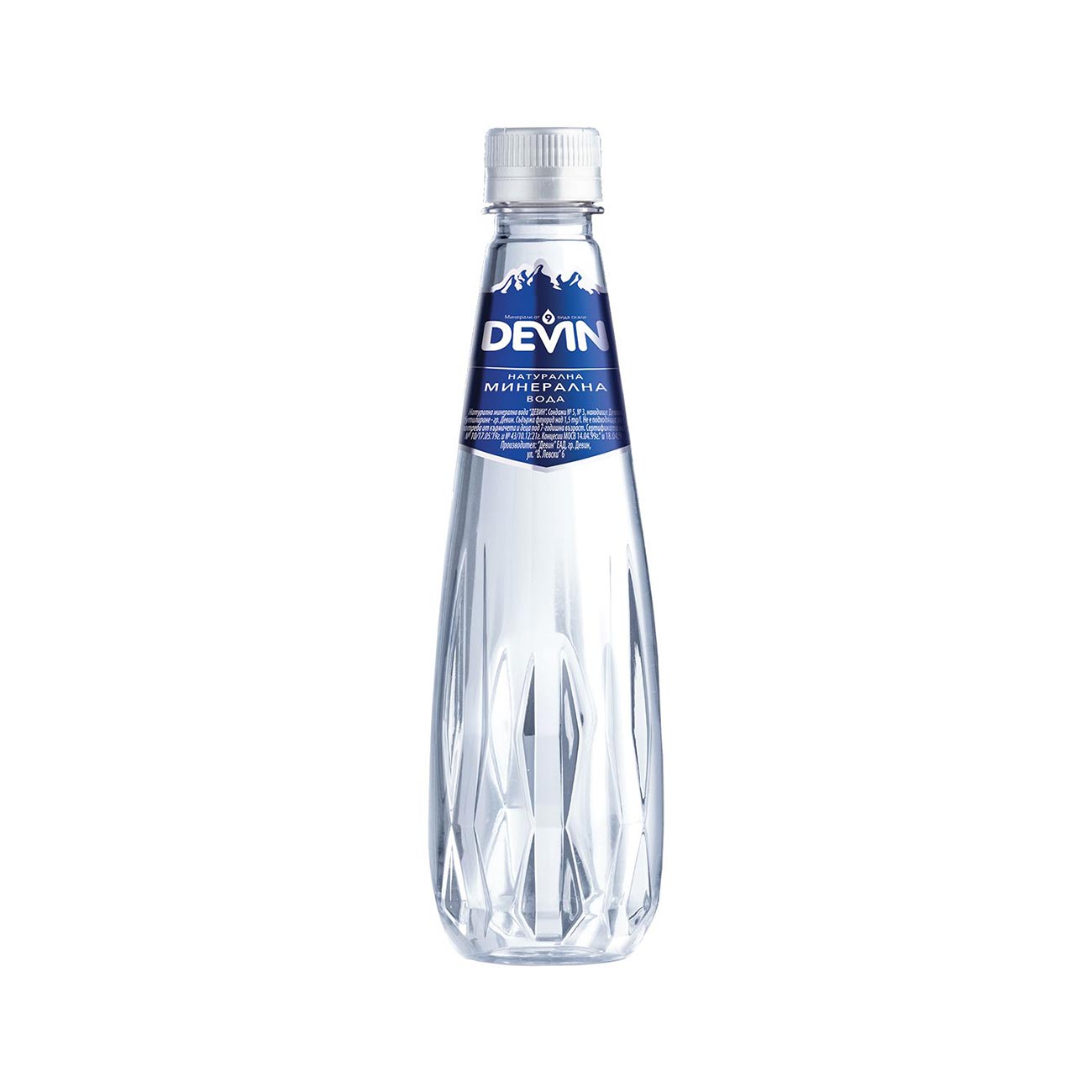 Devin Минерална вода Crystal Line, 330 ml, в пластмасова бутилкана ниска цена с бърза доставка - BestPC.BG