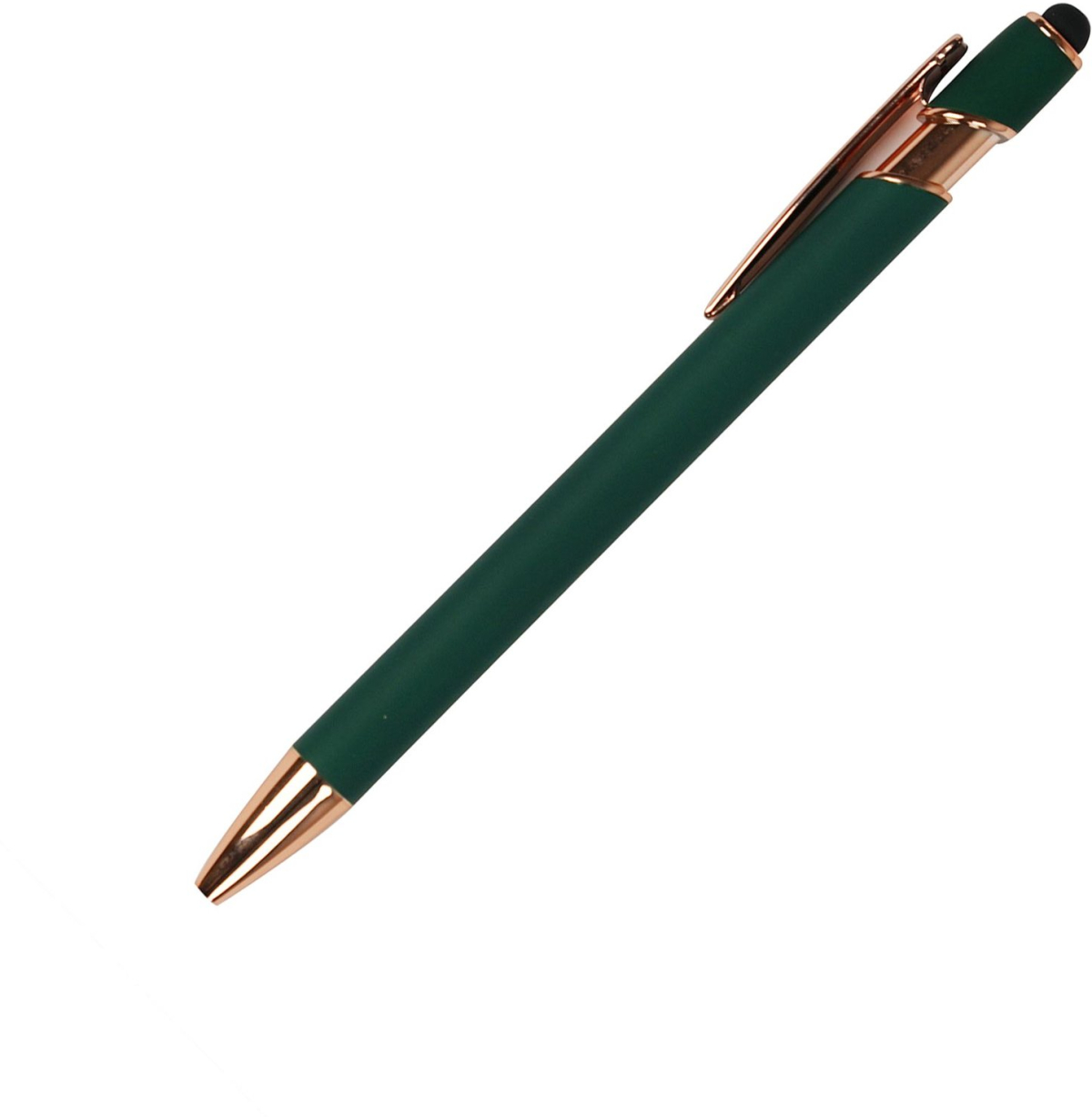 Office 1 Химикалка Carl, метална, зеленана ниска цена с бърза доставка - BestPC.BG