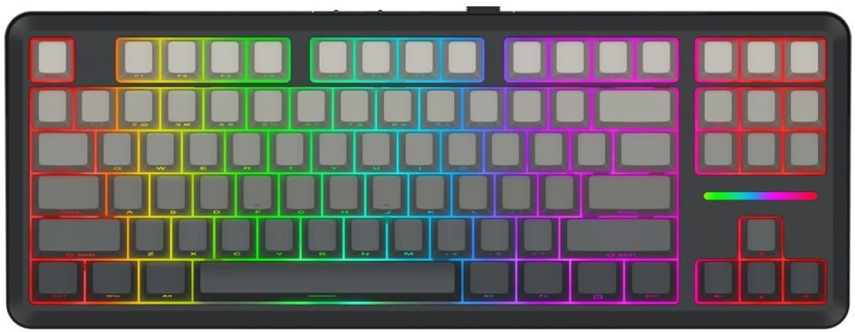 Клавиатура Redragon Wildslash Pro K734SP-RGB-PRO, геймърска, механична, RGB подсветка, Bluetooth 5.0, черенна ниска цена с бърза доставка - BestPC.BG