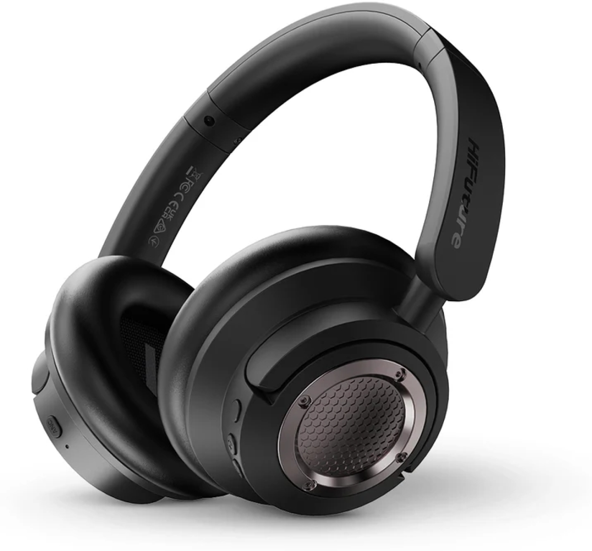 Слушалки HiFuture FutureTour X, Хибридно Активно Шумопотискане, 35 Часа Работа, AI Enhanced Crystal-Clear Call, Bluetooth 5.4, Черенна ниска цена с бърза доставка - BestPC.BG