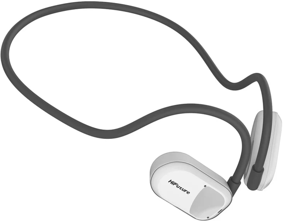 Слушалки HiFuture FutureMateм, Open Ear Comfort, Bluetooth 5.3, IPX5 Водоустойчиви, Сив/Бялна ниска цена с бърза доставка - BestPC.BG