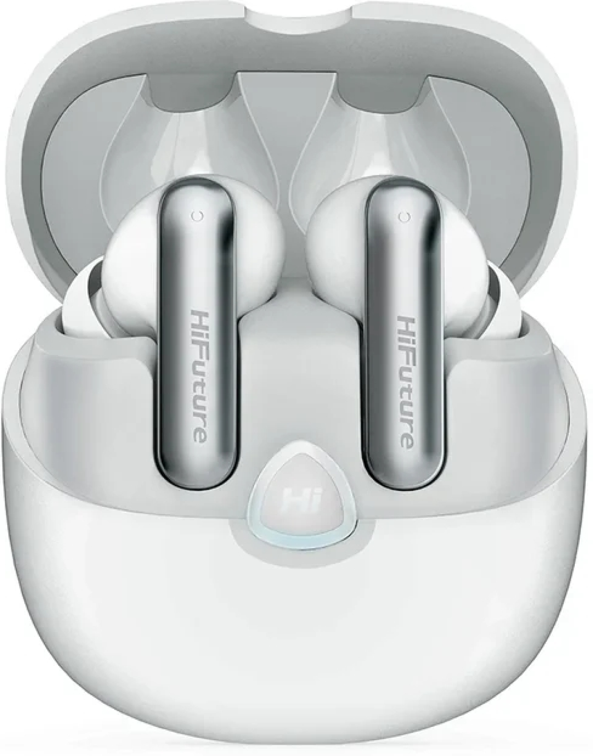 Слушалки HiFuture SonicAir, 4MICS ENC, 35 Часа Възпроизвеждане на Музика, Bluetooth 5.3, 10MM Driver, Soft Bass, Comfort Fit, Бялна ниска цена с бърза доставка - BestPC.BG