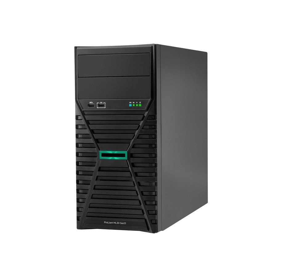 Сървър HPE Proliant ML30 G11, Xeon 6325P, 1x32GB-U, 8SFF, 2x480GB SSD, 1x1000W PS EU Serverна ниска цена с бърза доставка - BestPC.BG