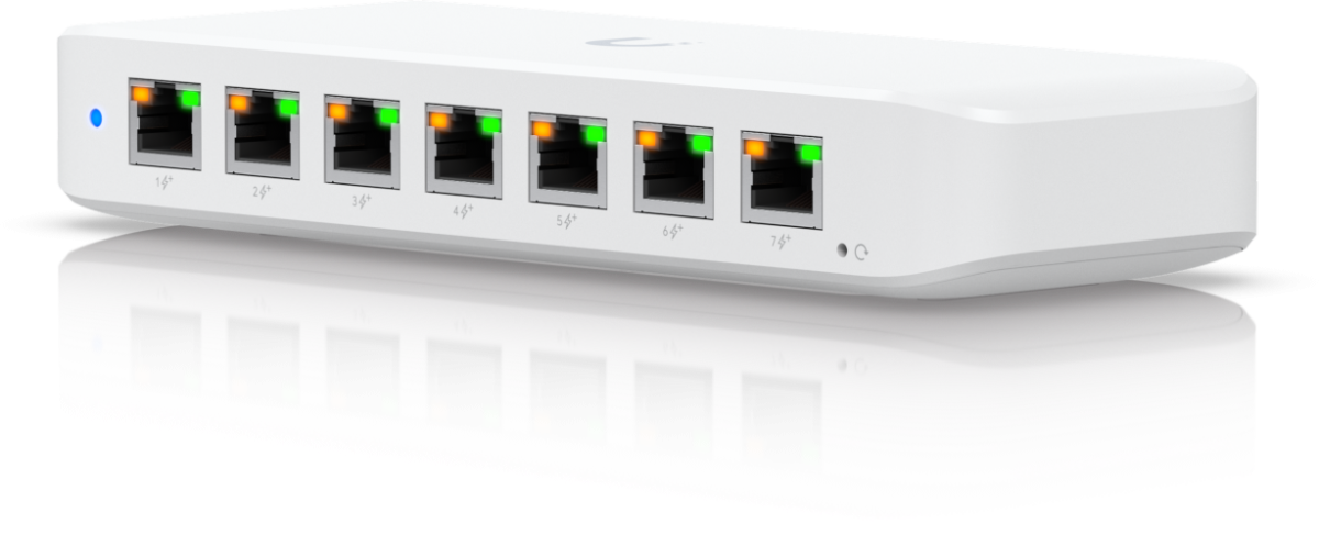 Ubiquiti UniFi Ultra (202W) USW-Ultra-210W, 8-портов GbE PoE комутаторна ниска цена с бърза доставка - BestPC.BG
