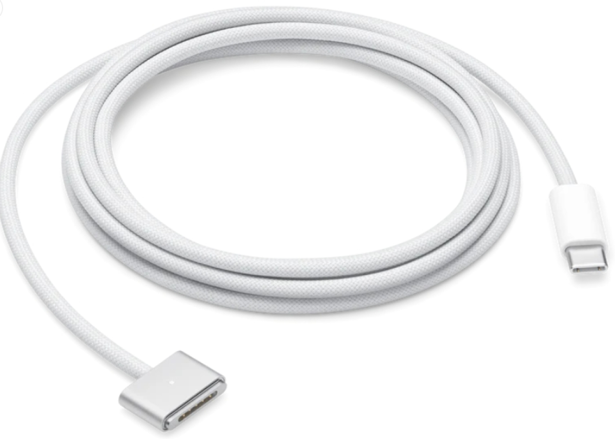 Кабел/адаптер Apple USB-C to MagSafe 3 Cable (2m) - Бялна ниска цена с бърза доставка - BestPC.BG