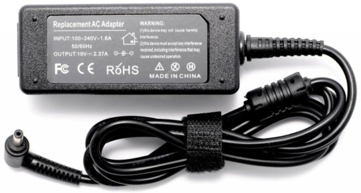 Зарядно за лаптоп (Laptop AC Adapter) Asus - 19V - 2.37A - 45W - (4.0x1.35) - Заместител - Високо Качество A+на ниска цена с бърза доставка - BestPC.BG