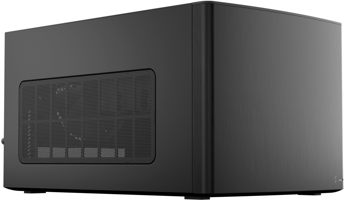 Кутия Fractal Design Node 304, Mini Tower, Mini ITX, DTX, Без захранване, Fan controller, Черенна ниска цена с бърза доставка - BestPC.BG
