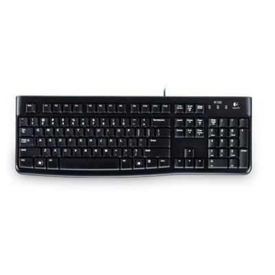 Logitech Keyboard K120 for Business - Blackна ниска цена с бърза доставка - BestPC.BG