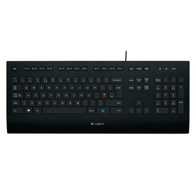 Logitech Keyboard K280e - Blackна ниска цена с бърза доставка - BestPC.BG