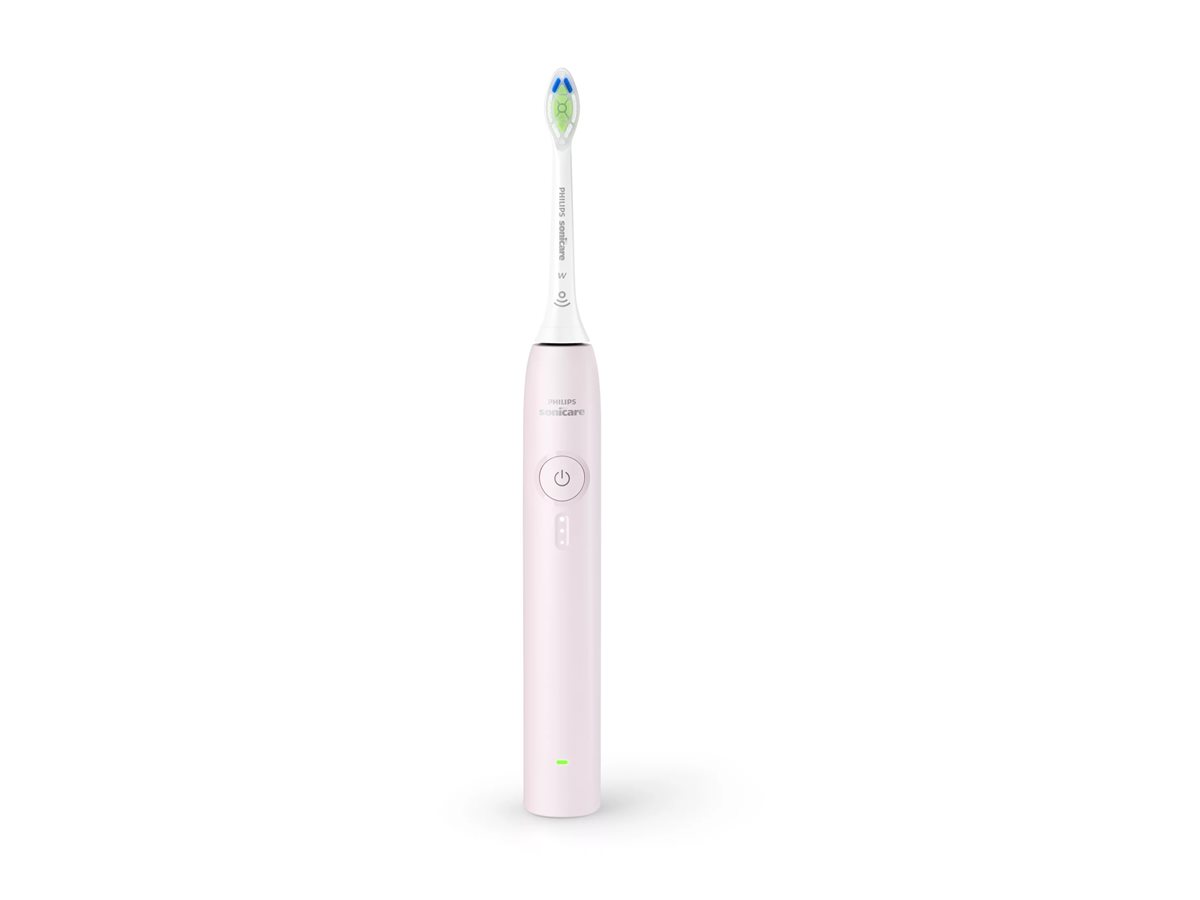 Четка за зъби Philips Sonicare 3100 series HX4032, сензор за натиск, 3 степени на интензивност, розовна ниска цена с бърза доставка - BestPC.BG