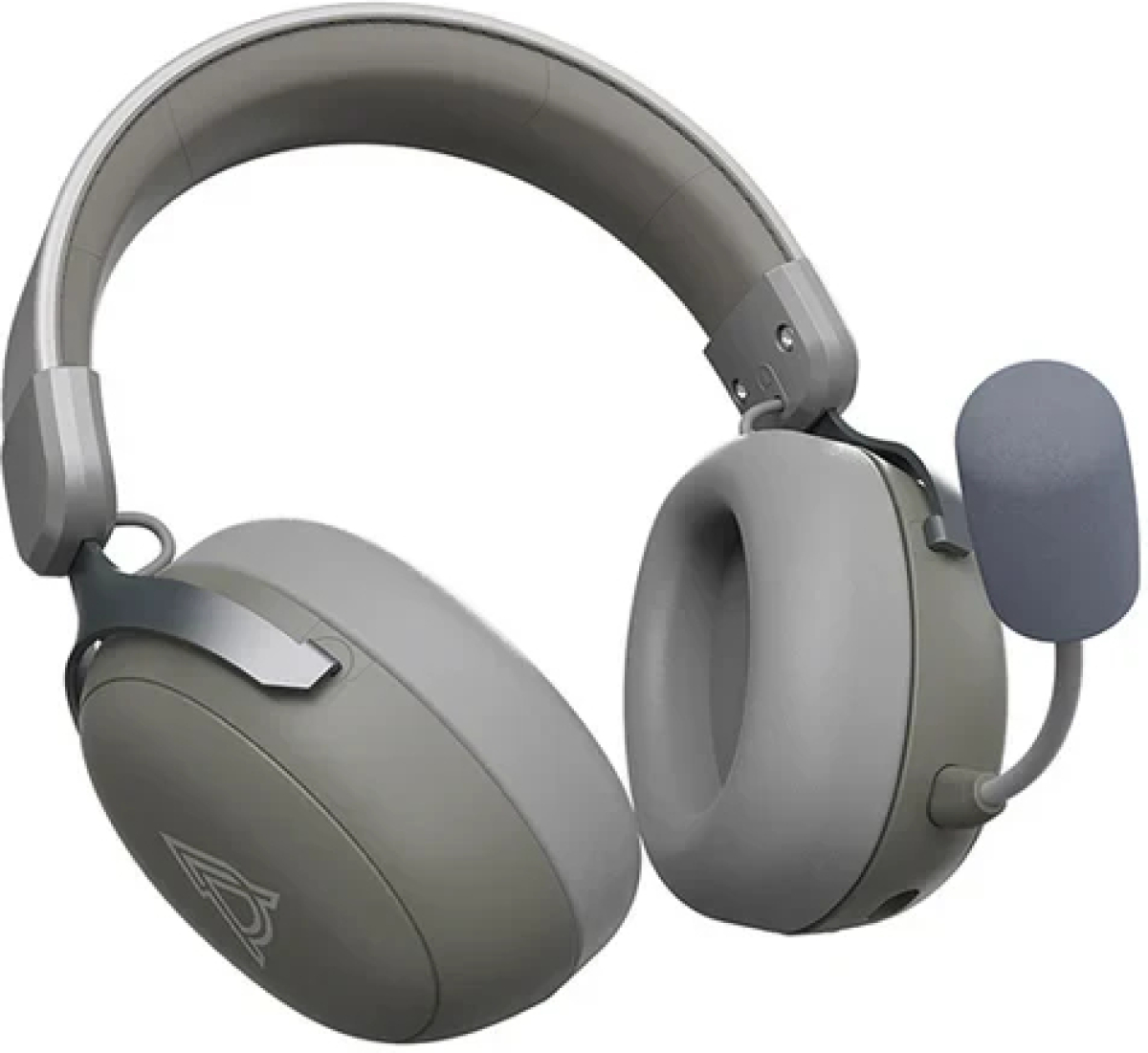 Ajazz безжични геймърски слушалки Wireless Gaming Headphones - AHM08 MAX Gray, White - Bluetooth , 2.4Gна ниска цена с бърза доставка - BestPC.BG