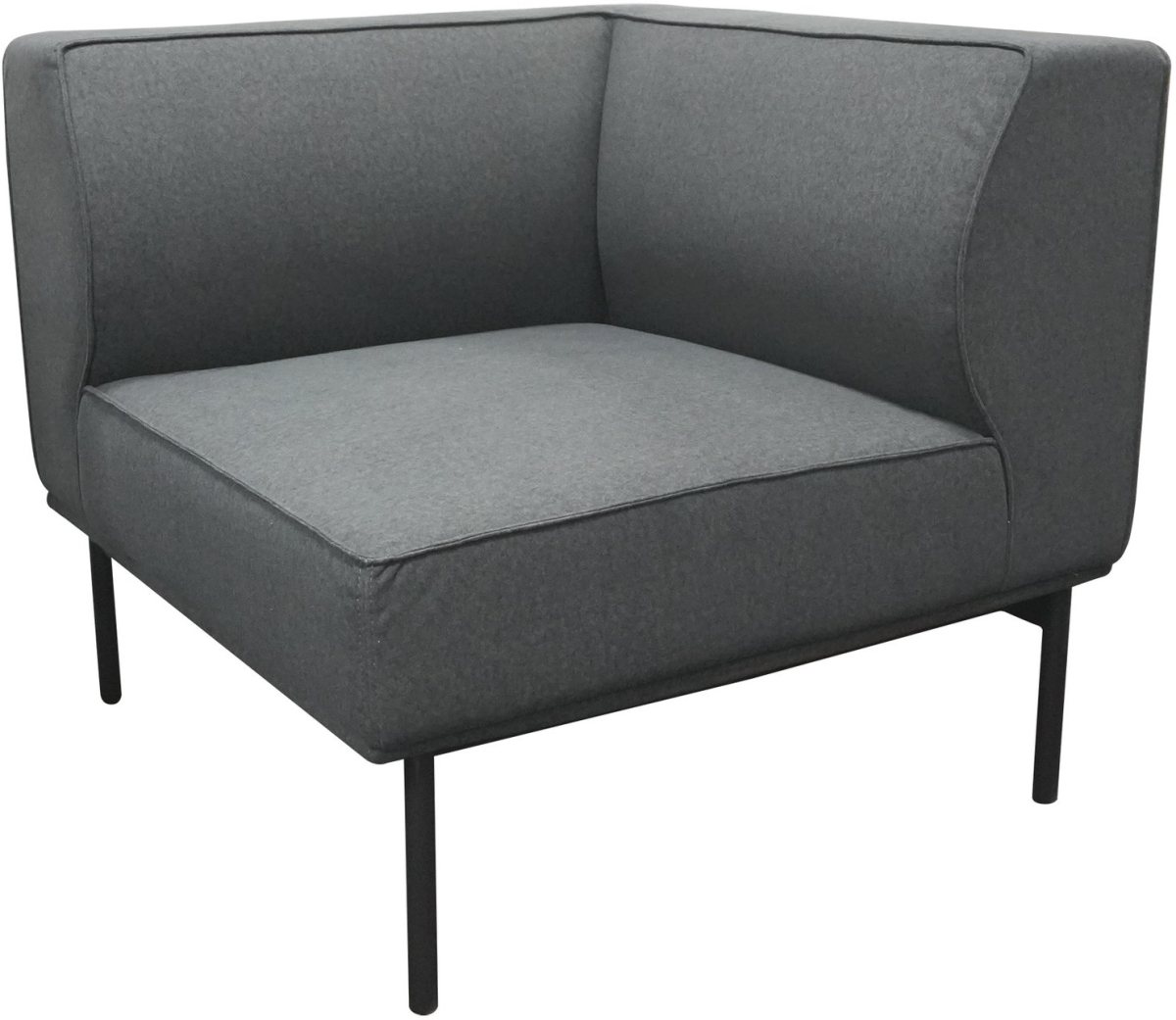 Модул RFG Klark, ъглов, текстил, 800 х 800 х 720 mm, сивна ниска цена с бърза доставка - BestPC.BG