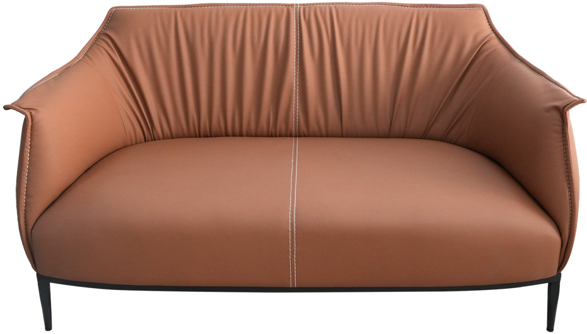 Диван RFG Marten, екокожа, 1380 х 800 х 790 mm, кафявна ниска цена с бърза доставка - BestPC.BG