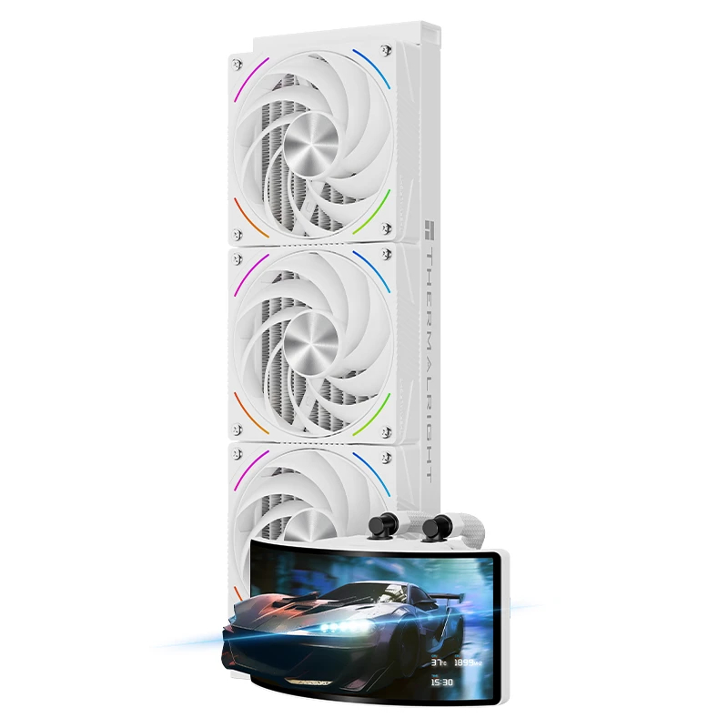 Thermalright водно охлаждане Water Cooling Rainbow Vision 360 Turbo ARGB White - 6.67 inch Curve OLED Displayна ниска цена с бърза доставка - BestPC.BG