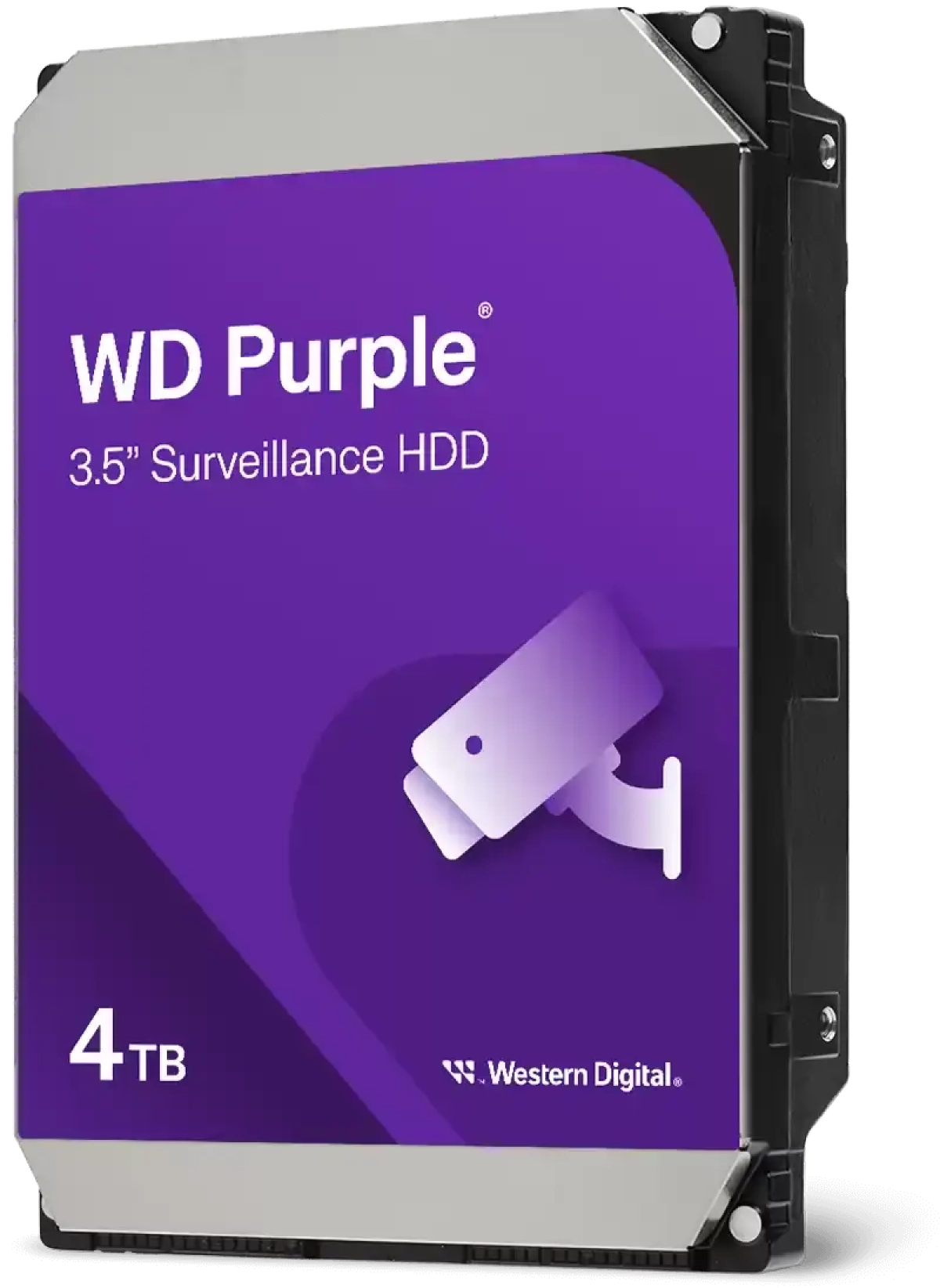 HDD за DVR-видеонаблюдение WD Purple WD44PURZ, 4TB, 5400rpm, 128MB, SATA 3на ниска цена с бърза доставка - BestPC.BG