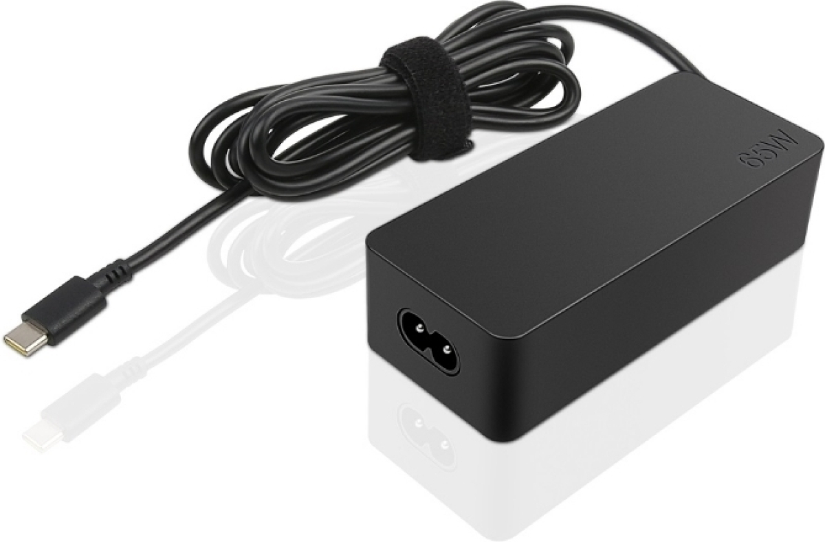 Захранване за лаптоп Адаптер Lenovo 65W Standard AC Adapter(USB Type-C)на ниска цена с бърза доставка - BestPC.BG