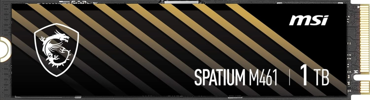 MSI SSD SPATIUM M461 1T PCIE 4на ниска цена с бърза доставка - BestPC.BG