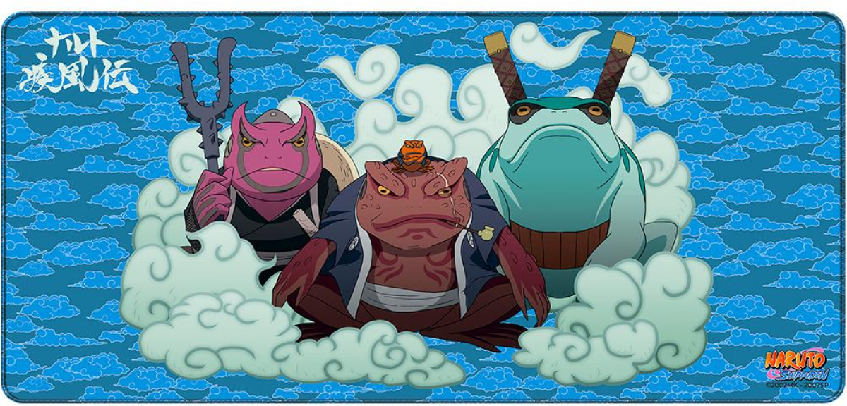 Подложка за мишка Геймърски пад Naruto Shippuden - Toads From Mount Myoboku, XLна ниска цена с бърза доставка - BestPC.BG