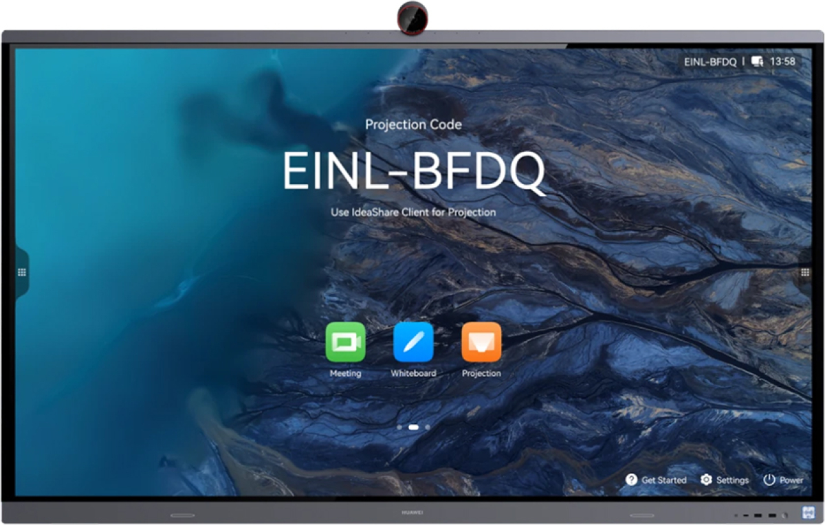 Интерактивна дъска/дисплей HUAWEI IdeaHub ES2 IHE2-65SA, 65-inch, 4K UHD (3840х2160), Direct LED, 16:9, Сивна ниска цена с бърза доставка - BestPC.BG