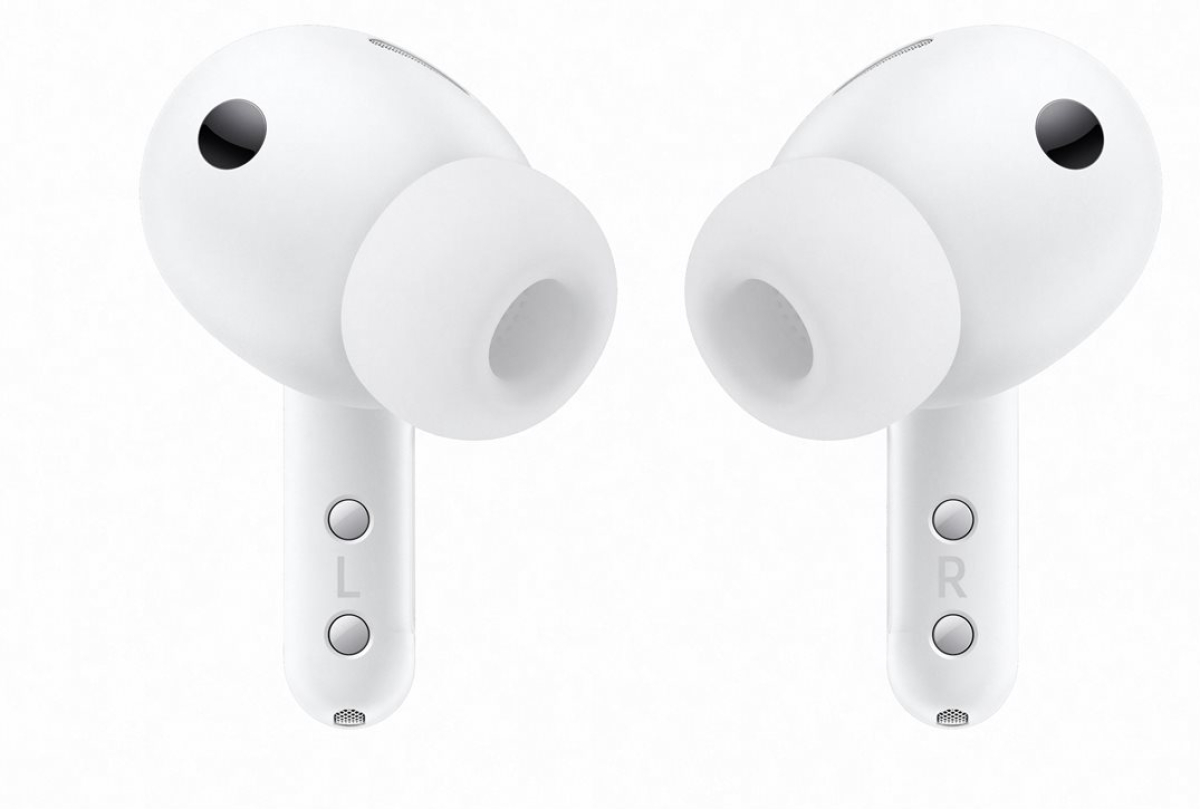 Слушалки Samsung Galaxy Buds4 Pro, in-ear, активно шумопотискане, Bluetooth 6.1, IP57, USB-C, безжично зареждане, бялна ниска цена с бърза доставка - BestPC.BG