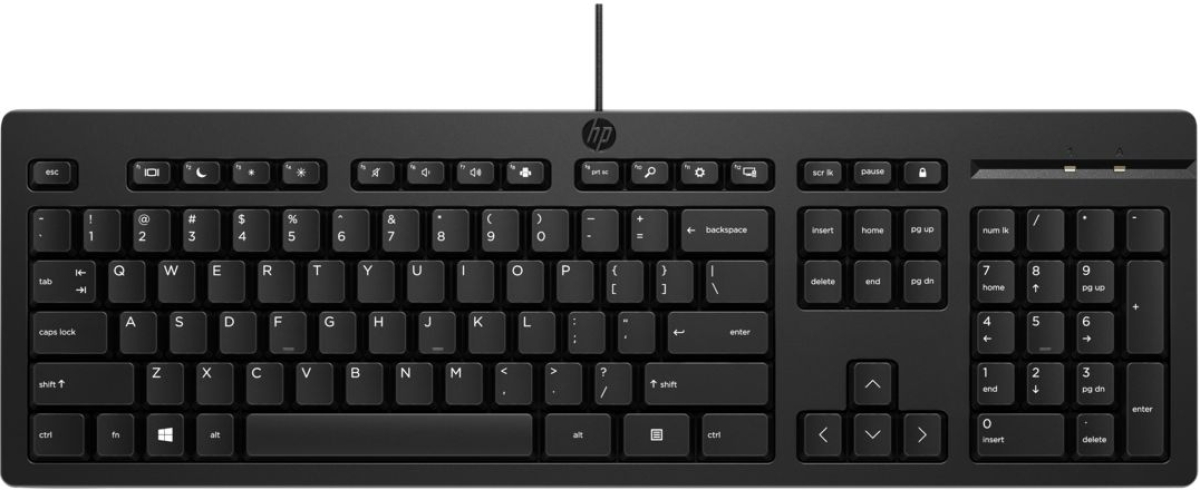 Клавиатура HP 125 Wired Keyboardна ниска цена с бърза доставка - BestPC.BG