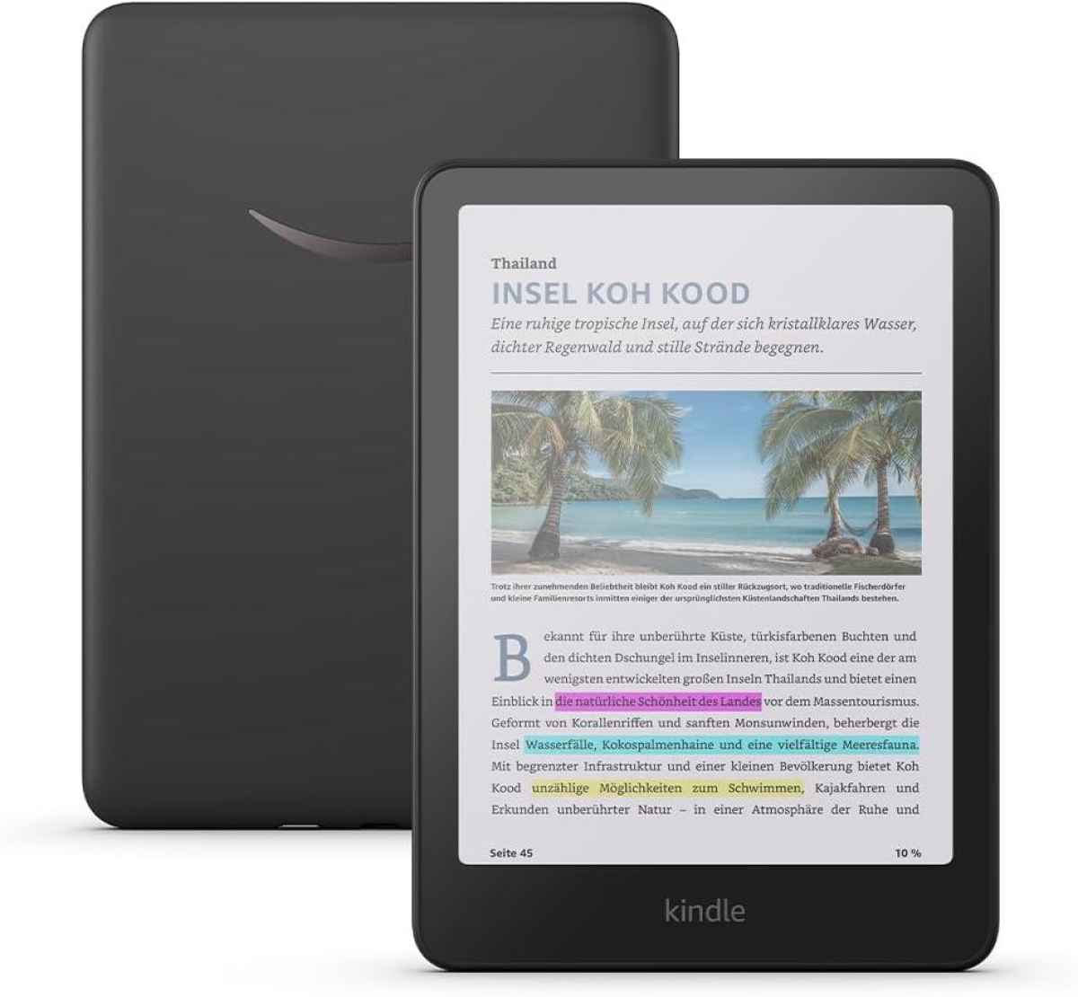 eBook четец Kindle Colorsoft Signature Edition 16GB 2024, Metalilic Blackна ниска цена с бърза доставка - BestPC.BG