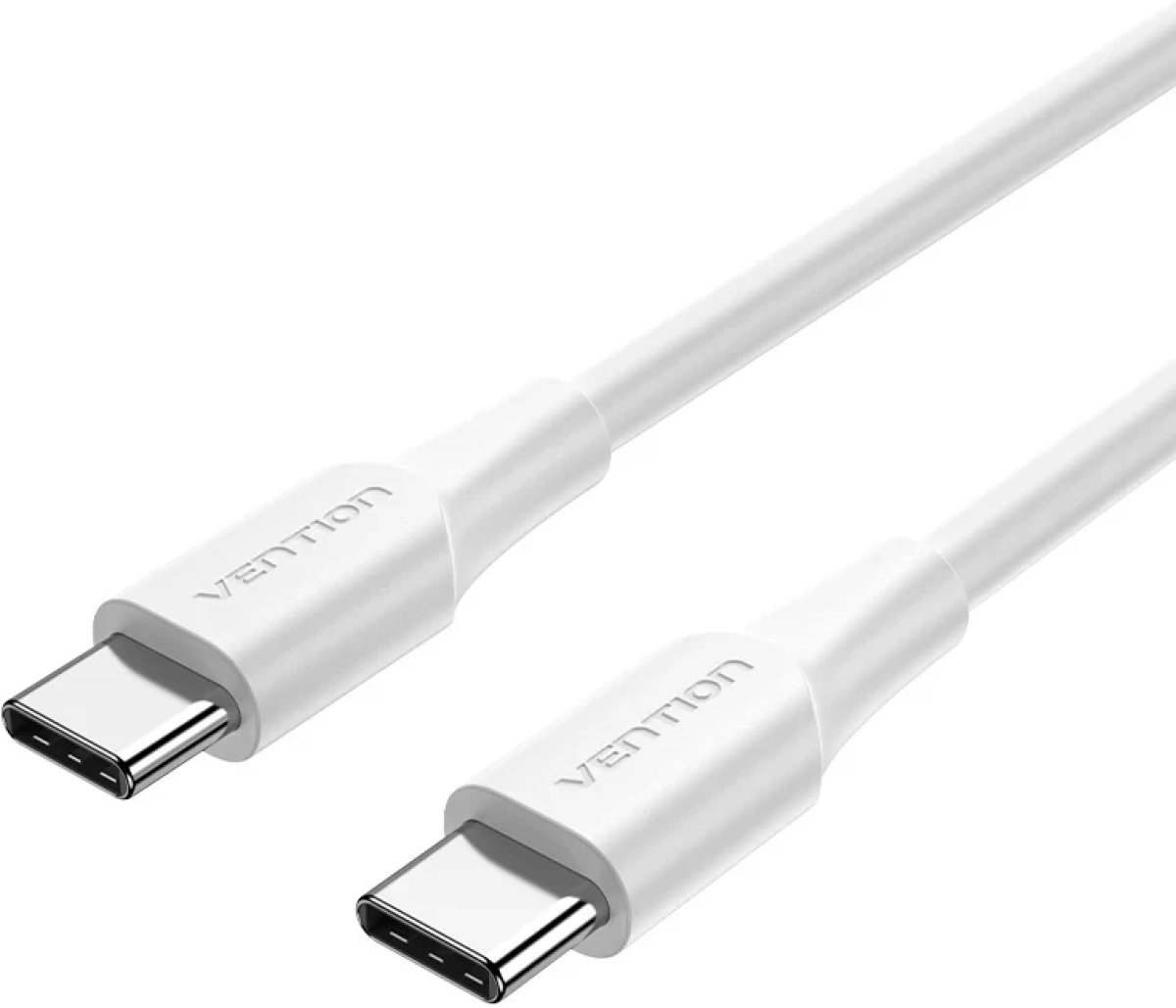 Vention Кабел USB 2.0 Type-C to Type-C - 1M White 3A Fast Charge - TAXWFна ниска цена с бърза доставка - BestPC.BG